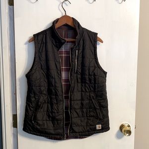 Woman’s Carhartt reversible Vest Medium